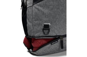 Image of Under Armour Ua Hustle 4.0 Backpack, Graphite Black - 1342651002OSFA
