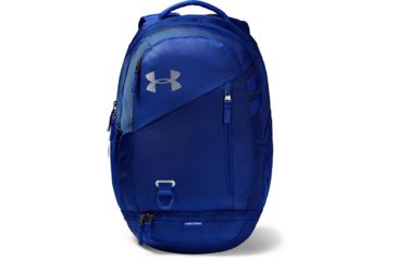 Image of Under Armour UA Hustle 4.0 Backpack, Royal, One Size Fits All, 1342651400OSFA
