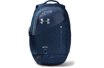 Image of Under Armour Ua Hustle 4.0 Backpack, Silver - 1342651408OSFA