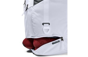 Image of Under Armour Ua Hustle 4.0 Backpack, White - 1342651100OSFA