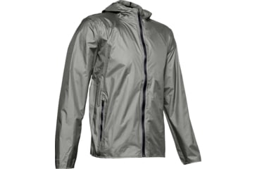 Image of Under Armour UA Impasse Rain Shell Jacket - Mens, Gravity Green, 2X-Large, 13509493882X
