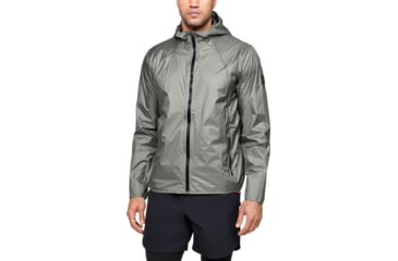 Image of Under Armour UA Impasse Rain Shell Jacket - Mens, Gravity Green, 2X-Large, 13509493882X