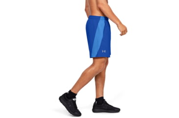 Image of Under Armour UA Launch SW 7'' Running Shorts - Men's, Extra Large, Blue, 1326572486XL
