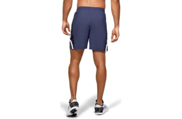 Image of Under Armour UA Launch SW Branded 7 Graphic Shorts - Mens, 2XL, Blue Ink, 13501534972X