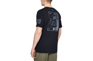Image of Under Armour UA Mission Made Snake T-Shirt - Men's, 2XL, Black, 13433550012X