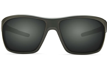 Image of Under Armour UA No Limits Sunglasses, Gray Lens, Satin Rough Green, One Size Fits Most, UA8630130-310100