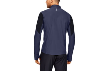 Image of Under Armour UA Qualifier 1/2 Zip Shirt - Mens, Medium, Blue Ink, 1326595497MD