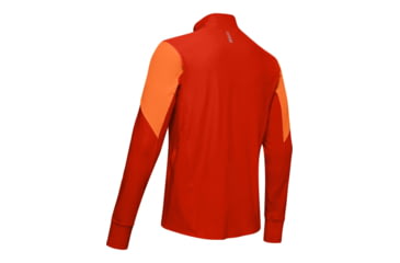 Image of Under Armour UA Qualifier 1/2 Zip Shirt - Mens, Extra Large, Ultra Orange, 1326595856XL