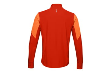 Image of Under Armour UA Qualifier 1/2 Zip Shirt - Mens, Extra Large, Ultra Orange, 1326595856XL