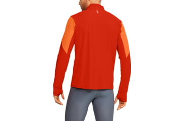 Image of Under Armour UA Qualifier 1/2 Zip Shirt - Mens, Extra Large, Ultra Orange, 1326595856XL