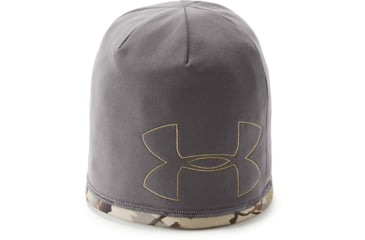 Image of Under Armour UA Reversible Fleece 2.0 Beanie - Mens, UA Barren Camo AFS, One Size Fits All, 1300468999OSFA