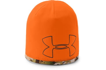 Image of Under Armour UA Reversible Fleece 2.0 Beanie - Mens, UA Forest Camo, One Size Fits All, 1300468940OSFA