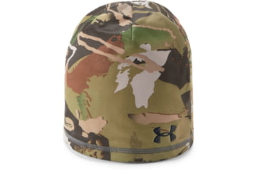 Image of Under Armour UA Reversible Fleece 2.0 Beanie - Mens, UA Forest Camo, One Size Fits All, 1300468940OSFA