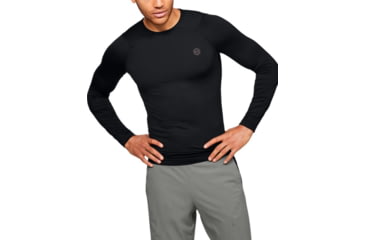 Image of Under Armour UA RUSH HeatGear Compression Long Sleeve Shirt - Mens, 2XL, 13534470012X