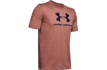Image of Under Armour UA Sportstyle Logo T-Shirt - Mens, Extra Large, Cedar Brown, 1329590226XL