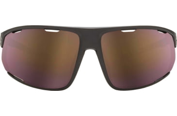 Image of Under Armour UA Strive Sunglasses, Black Tuned Road Lens, Satin Black, One Size Fits Most, UA8650108-010124