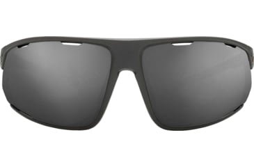 Image of Under Armour UA Strive Sunglasses, Graphite Polarized Lens, Satin Carbon, One Size Fits Most, UA8640108-060118