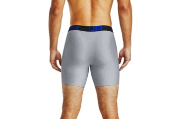Image of Under Armour UA Tech 6in Boxer 2 Pack - Mens, Academy, Small, 1363619408SM