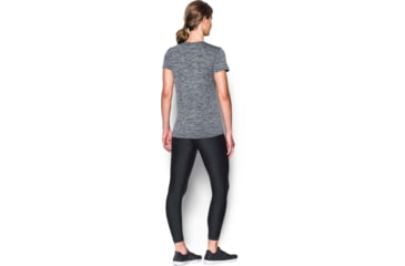 Image of Under Armour UA Tech Twist V-Neck T-Shirt - Womens, Black, 2X-Large, 12585680012XL