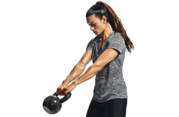 Image of Under Armour UA Tech Twist V-Neck T-Shirt - Womens, Black, 2X-Large, 12585680012XL
