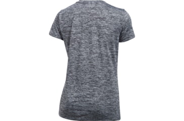 Image of Under Armour UA Tech Twist V-Neck T-Shirt - Womens, Black, 2X-Large, 12585680012XL
