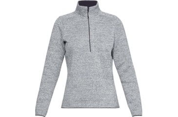 Image of Under Armour UA Wintersweet 1/2 Zip 2.0 Active Top - Womens, Overcast Gray, Medium, 1316287941MD
