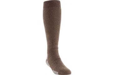 Image of Under Armour Under Armour Scent Control II Over-The-Calf Sock, Hearthstone/Orange, 9-11 Medium U724-HST/VEL-MD