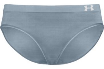 Image of UnderArmour Women's HeatGear Active Hipster - Medium Grey Heather Color 1001956-080