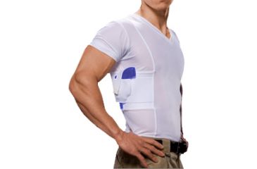 Image of Undertech Undercover Ultimate Compression V-Neck Concealment Holster Shirts