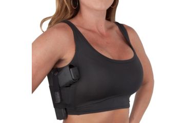 Image of UnderTech Undercover UTUC Womens Midriff Concealment Tank Top, Black, Extra Small, 4016-BLK-XS