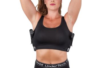 Image of UnderTech Undercover UTUC Womens Midriff Concealment Tank Top, Black, Extra Small, 4016-BLK-XS