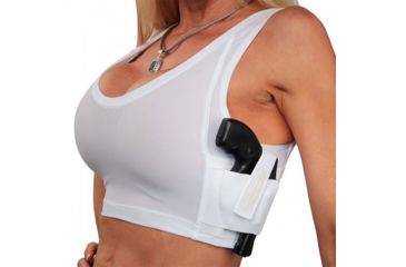 Image of UnderTech Undercover UTUC Womens Midriff Concealment Tank Top, White, Extra Small, 4016-WHI-XS