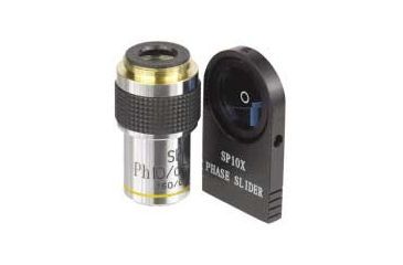 Image of Unico PHASE KIT: includes 10X semi-plan phase objective and slide-in annulus ring for G380 series G380-8034