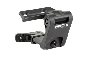 Image of Unity Tactical FAST FTC PA Magnifier Mount, Anodized, Black, FST-PAB
