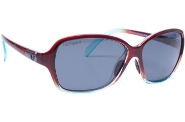 Image of Unsinkable Mystic Sunglasses - Women's-Frosted Cola-Polarized ColorBlast Grey