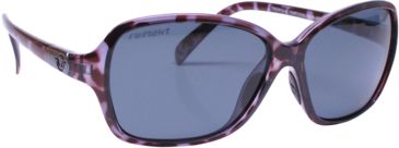 Image of Unsinkable Mystic Sunglasses - Women's-Tropical Tort-Polarized ColorBlast Grey