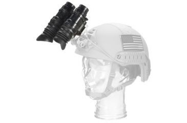 Image of US Night Vision AN/PVS-15 Nightvision Binocular, Gen 3 Chrome,White Phosphor Auto-Gated Unfilmed, Black 001237