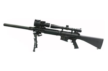 Image of AN/PVS-22 mounts in front of any Daytime Optic