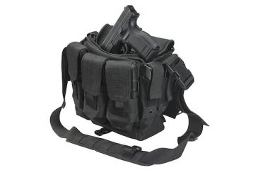 Image of US Peacekeeper Battle Ready Black Pack, 12.75in.x10in.x 8in. 190120