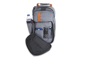 Image of INCOG Sling Pack - Battleship, Grey/Rust, 8.5inx17inx5.5in