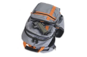 Image of INCOG Sling Pack - Battleship, Grey/Rust, 8.5inx17inx5.5in