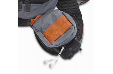 Image of INCOG Sling Pack - Battleship, Grey/Rust, 8.5inx17inx5.5in