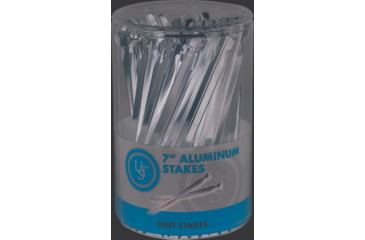 Image of UST Aluminum Stake 7in, Sellinder 48-ct, Silver 20-02093SD