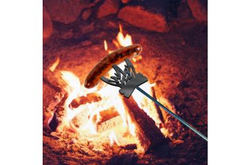 Image of UST Grill a Long Extendable Fork-Campfire, Silver, NSN N, 20-12570