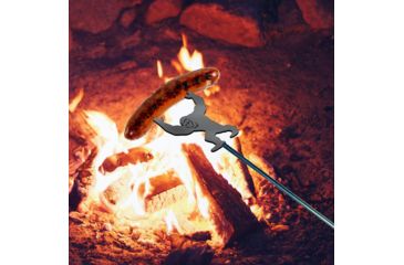 Image of UST Grill a Long Extendable Fork-Sasquatch, Silver, NSN N, 12-12568