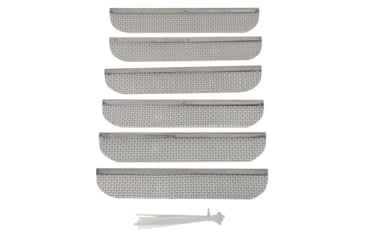 Image of Valterra Bug Screen For RV Refrigerator Vent Fits Dometic With 8 1/8in Louver Opening, Pack of 6, A10-1313VP