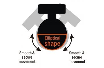 Image of Vanguard ABH-230L Semi-Elliptical Ball Head