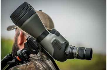 Image of Vanguard Endeavor HD 82A Spotting Scope, 20-60x82mm, BAK-4, Black, Vanguard Endeavor HD 82A