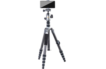 Image of Vanguard VEO 3GO 265HCB Travel Tripod, Dark Gray/Black, VEO3GO265HCB