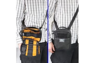 Image of Vanquest Gear 1in UNIVERSAL SHOULDER STRAP, Black, Small 012001BK